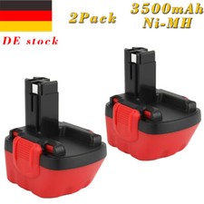 2X Akku Für Bosch 12V 3,5AH Ni-MH 2607335274, EXACT 8, EXACT 12, PAG PLI PAG 12V