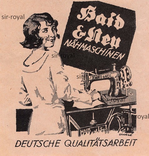 Haid neu nähmaschinen - neu,