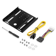 HDD / SSD Einbaurahmen 3,5" für 2,5" Festplatten PC Computer Halterung Adapter