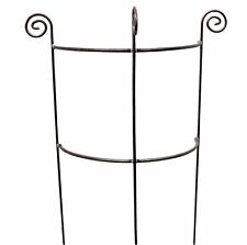 Staudenhalter halbrund stabil Höhe 116 cm, Breite 45 cm, freistehend Rankgitter