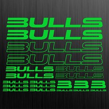 BULLS NEON aufkleber sticker