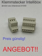 🟢 Steckerset für Intellibox sowie Booster NEU - Ähnlich Uhlenbrock 61040 ..