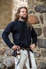 Bauernhemd Schwarz "Felix"