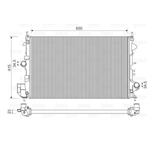 Valeo 734981 kühler - valeo,