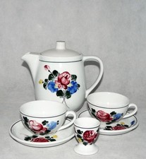 Lilien Porzellan Österreich Austria Alpenflora Rose handgemalt Teile zur Wahl 