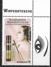 2013 Östrerreich Mi.  3099**MNH EOR  Wasserfeste Wimperntusche.