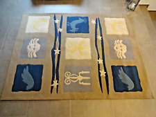 ** DESIGN ** VELOUR KURZFLOR TEPPICH - TEPPICHBODEN - 168 x 224 CM - GRAU *