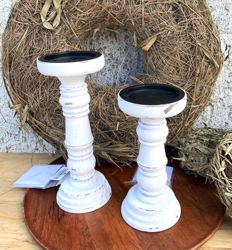 2er set kerzenständer aus - kerzenständer,