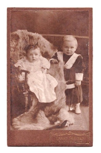 Schönes cdv foto 1900 - schönes,