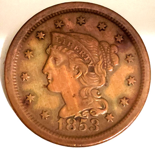 Usa cent 1853 ss - 1,