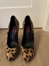 Dolce & Gabbana leopard print ponyhair pumps Size: 39