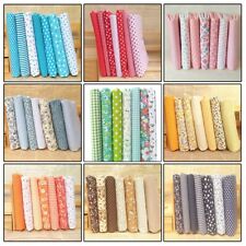 7Stk Baumwolle Stoffreste Kinder Patchwork Stoffe Stoffpaket Nähen DIY 25*25cm