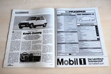 MOT 12/1983 Renault R 5 Alpine Turbo mit 108PS im TEST auf einer Seite