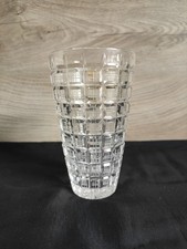 Extravagante WMF Kristallglas Vase Art Deco 15cm hoch mit Tiefschliff 