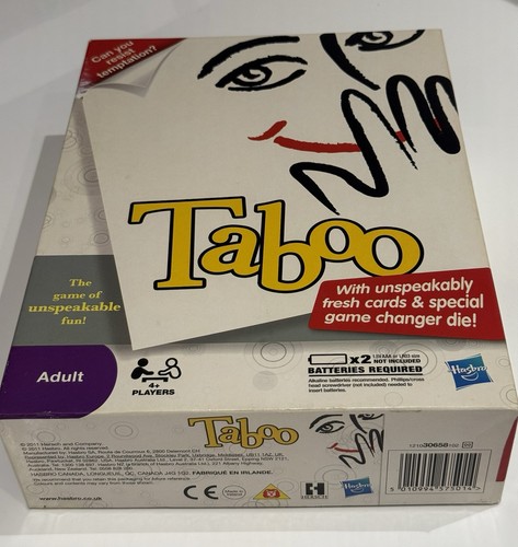 Taboo adult party game - taboo,