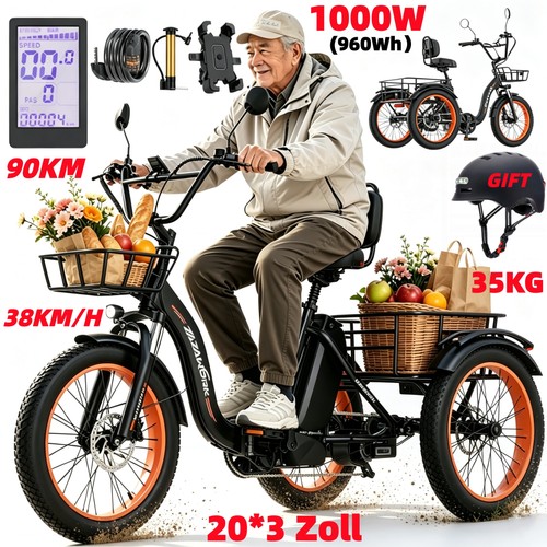 1000w elektro dreirad für - 1000w,