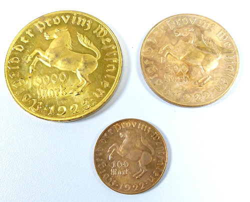 Notgeld provinz westfalen - notgeld,