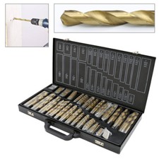 Spiralbohrer 230 tlg Stahlbohrer 1- 13mm Metallbohrer Edelstahlbohrer Bohrer