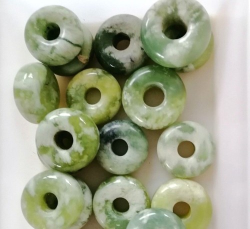 Jade nephrit donut - nephrit, 38