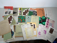 Großes Konvolut Ofen Prospekte Preise 50er jahre Haas&Sohn Juno Gaggenau Herd