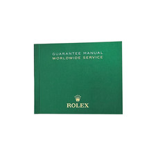 Rolex garantie handbuch - garantie,