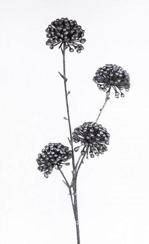 Hederazweig 58cm alt silber - 58cm, alt-silber