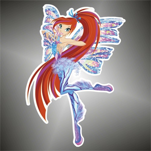 Aufkleber sticker winx bloom - sticker,