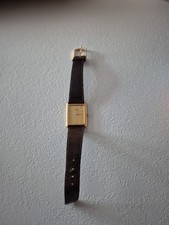 Vintage Seiko 6530-5550 Quartz Gold Look. 100% OK