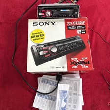 sony cdx-GT45IP auto CD Radio mit iPod Anschluss Geeignet Für CD Wechsler