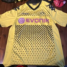 Borussia Dortmund BVB Trikot Kappa Gr. L Vintage Deutscher Meister 2012   