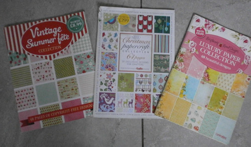 Bücher luxus bastelpapier - 3,