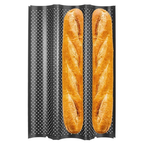 Perforierte baguette backform - perforierte, baguette-backform