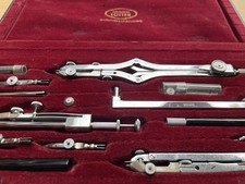 Original LOTTER | PARALLEL 614 | PRÄZISIONS ZIRKELKASTEN | REISSZEUG | ⭕️ INFO