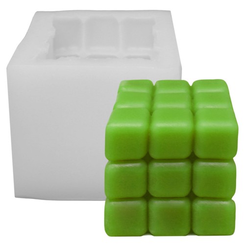 Silikon kerzenform würfel - silikon-kerzenform,