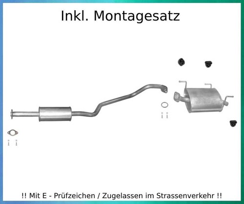 Auspuffanlage für nissan - für,