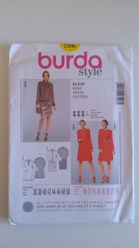Burda style 7206 kleid - burda,