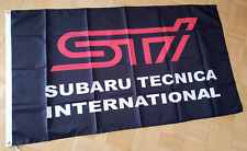 STI Fahne Flagge Impreza Subaru WRX Forester BRZ Justi Legacy Outback GC8 GDB