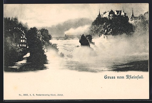 Ansichtskarte schaffhausen - ansichtskarte,