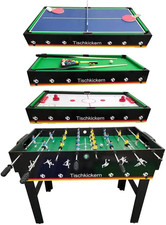 Izzy Multifunktionstisch Spieltisch 4-in-1 Tischfußball Billard SIEHE TEXT/F209