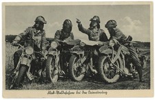Orig. Foto AK Flak-Meldefahrer