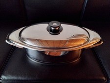 AMC-ovaler Bräter 5,5 liter mit viel Zubehör gebraucht