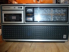 Grundig C 8000 Automatic Radio Cassette Player Recorder defekt.