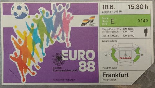Ticket stub england - -,