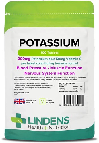 Kalium 200mg tabletten - kalium,