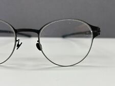 ic Berlin Brille Herren Damen Rund schwarz Panto Titan T100 NP:699€