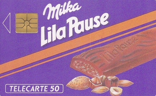 Telekarte stück milka - telekarte,
