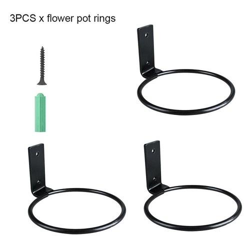 Metall blumenhalter - 3x,