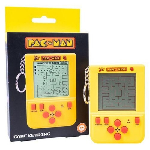 Pac man keyring arcade - keyring,