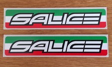 Salice Ski Snowboard Googgles 2 X Aufkleber Sticker Adesivo
