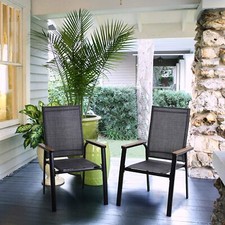 Gartenstuhl Hochlehner Alu